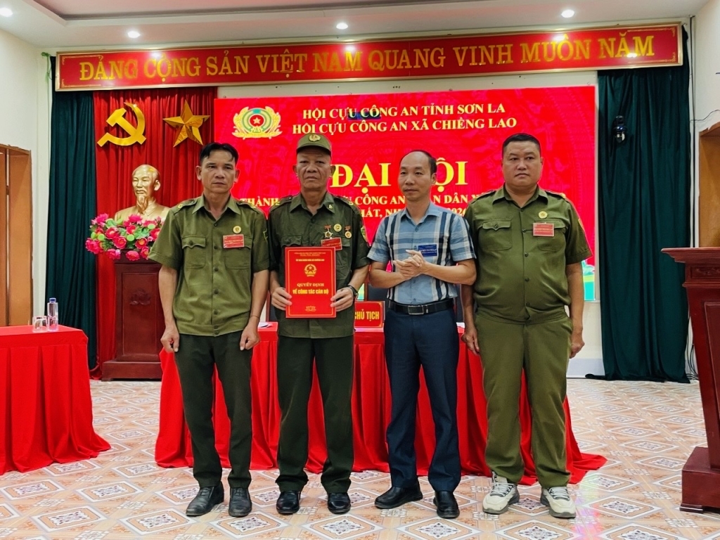 Sơn La: Thành lập Hội Cựu CAND xã Chiềng Lao, nhiệm kỳ 2026 - 2031