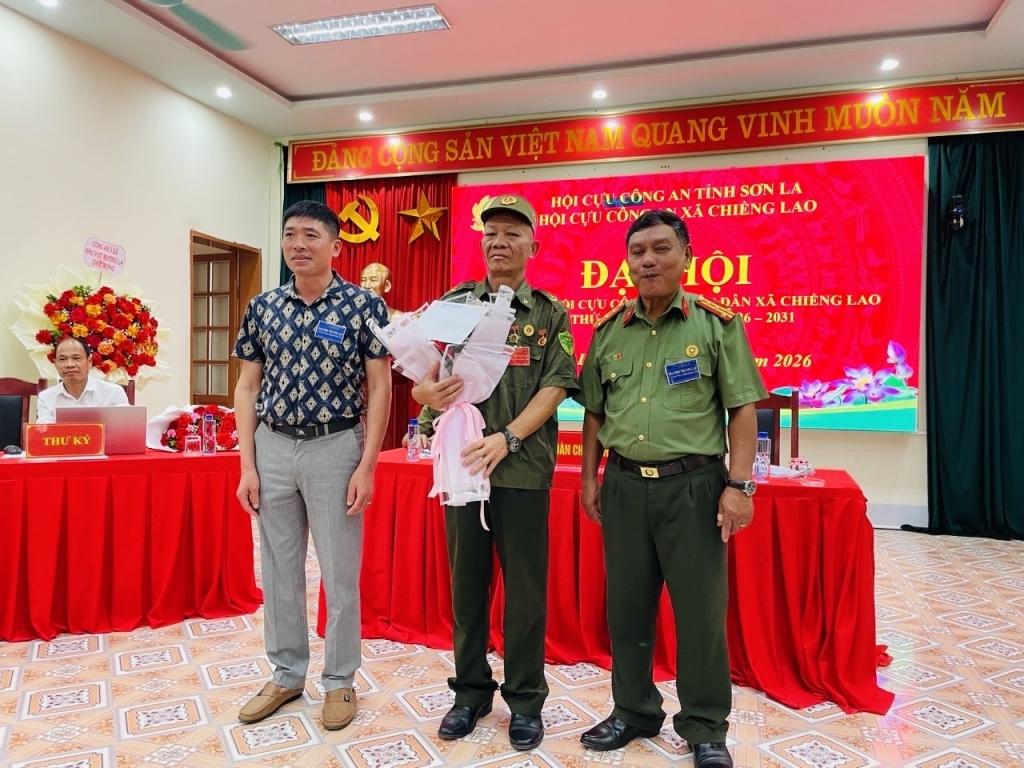 Sơn La: Thành lập Hội Cựu CAND xã Chiềng Lao, nhiệm kỳ 2026 - 2031