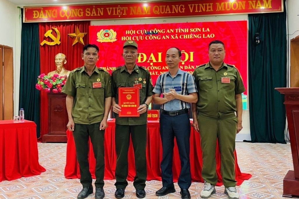 Sơn La: Thành lập Hội Cựu CAND xã Chiềng Lao, nhiệm kỳ 2026 - 2031
