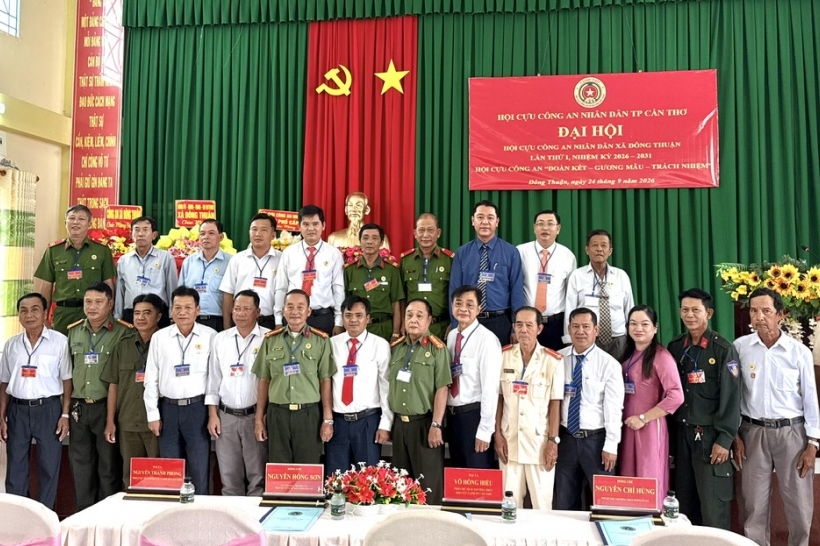 Cần Thơ: Thành lập Hội Cựu CAND xã Đông Thuận, nhiệm kỳ 2026 - 2031