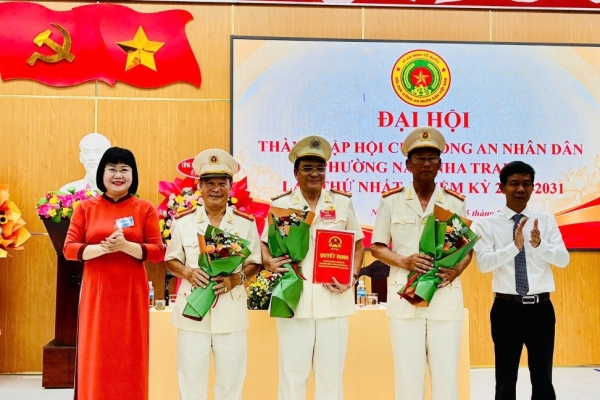 Khánh Hòa: Thành lập Hội Cựu CAND phường Nam Nha Trang, nhiệm kỳ 2026 - 2031