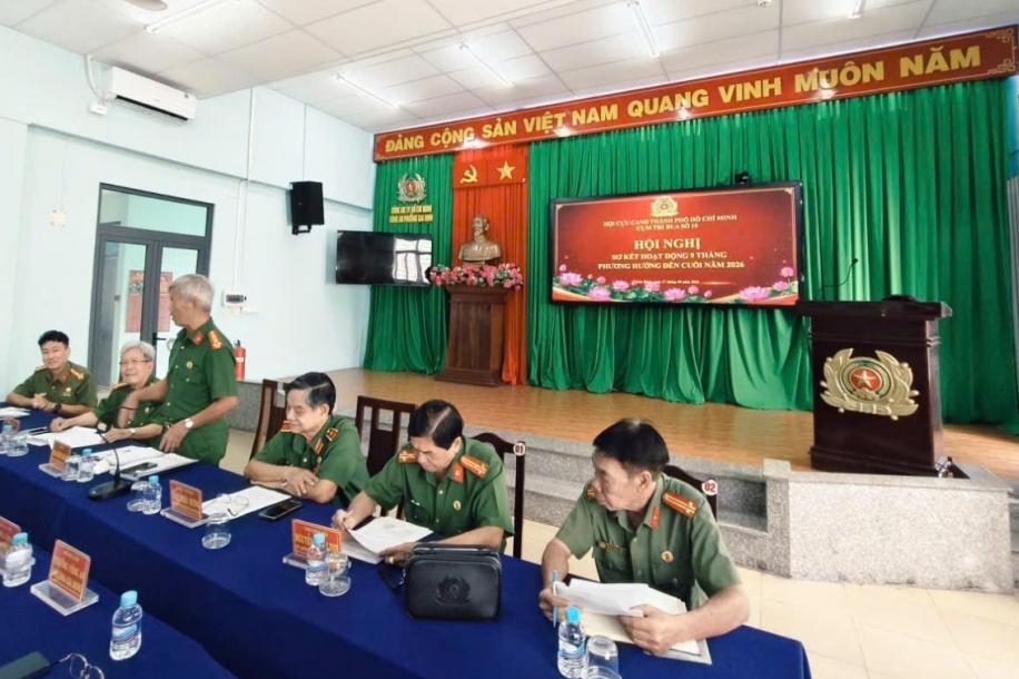 Cụm thi đua 10 Hội Cựu CAND TP.HCM: Tăng cường chuyển đổi số, quyết tâm xây dựng tổ chức Hội vững mạnh