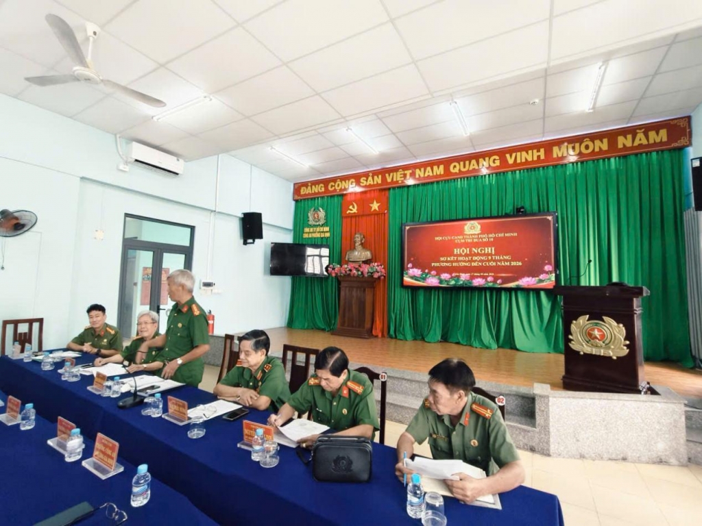 Cụm thi đua 10 Hội Cựu CAND TP.HCM: Tăng cường chuyển đổi số, quyết tâm xây dựng tổ chức Hội vững mạnh