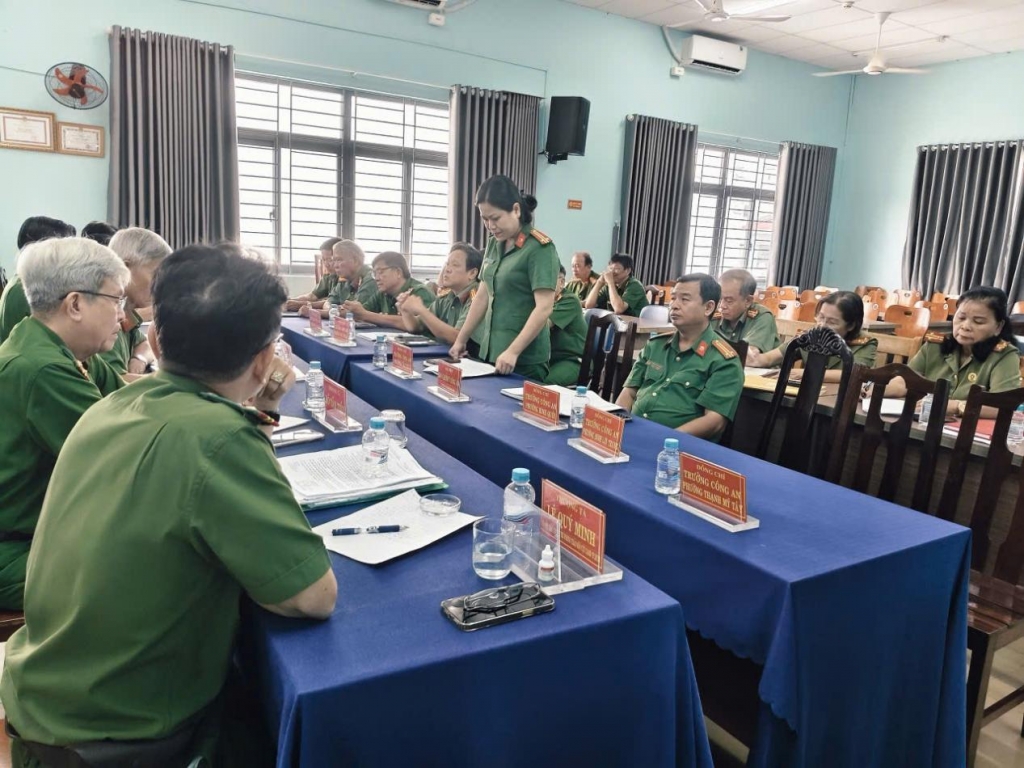 Cụm thi đua 10 Hội Cựu CAND TP.HCM: Tăng cường chuyển đổi số, quyết tâm xây dựng tổ chức Hội vững mạnh