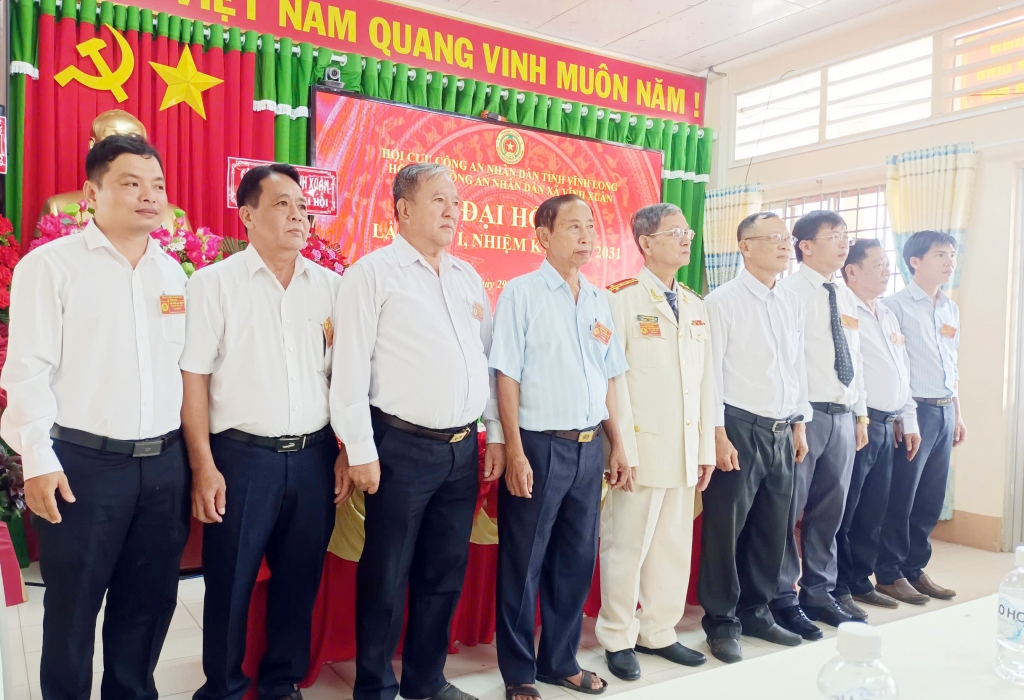 Vĩnh Long: Thành lập Hội Cựu CAND xã Vĩnh Xuân, nhiệm kỳ 2026 - 2031
