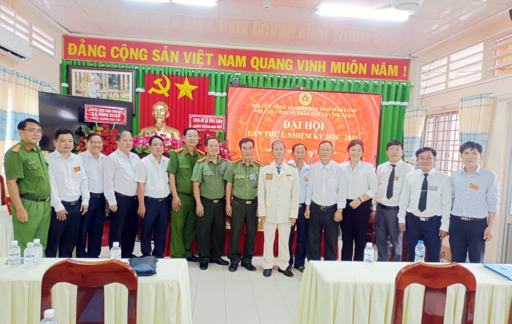 Vĩnh Long: Thành lập Hội Cựu CAND xã Vĩnh Xuân, nhiệm kỳ 2026 - 2031