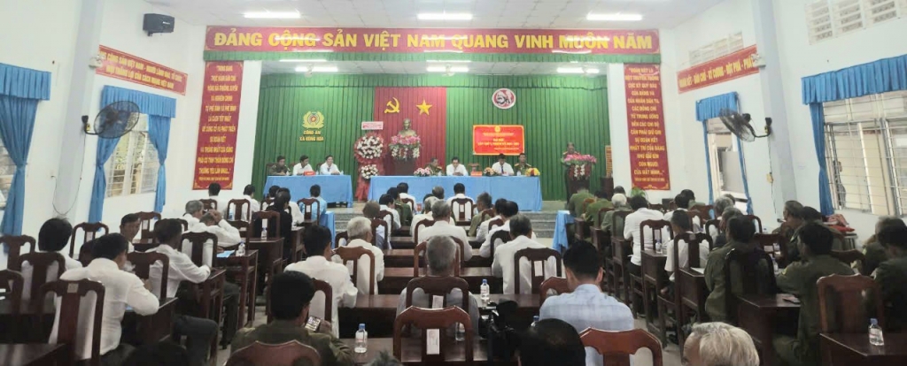 Vĩnh Long: Thành lập Hội Cựu CAND xã Hùng Hòa, nhiệm kỳ 2026 - 2031