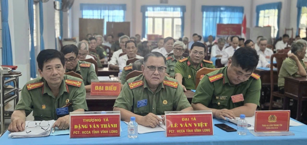 Vĩnh Long: Thành lập Hội Cựu CAND xã Hùng Hòa, nhiệm kỳ 2026 - 2031
