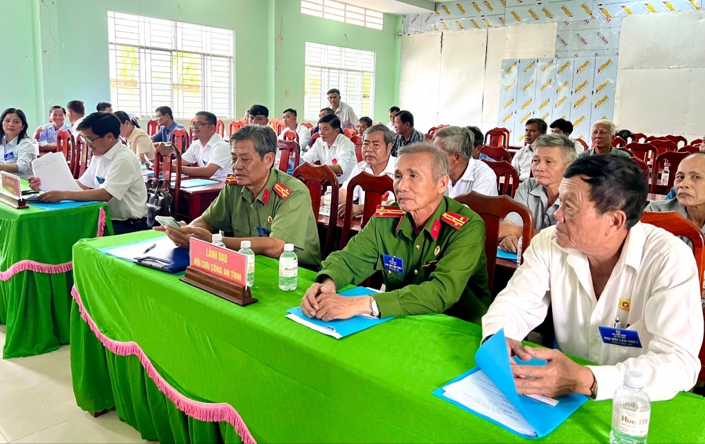 Vĩnh Long: Thành lập Hội Cựu CAND xã Tập Sơn, nhiệm kỳ 2026 - 2031