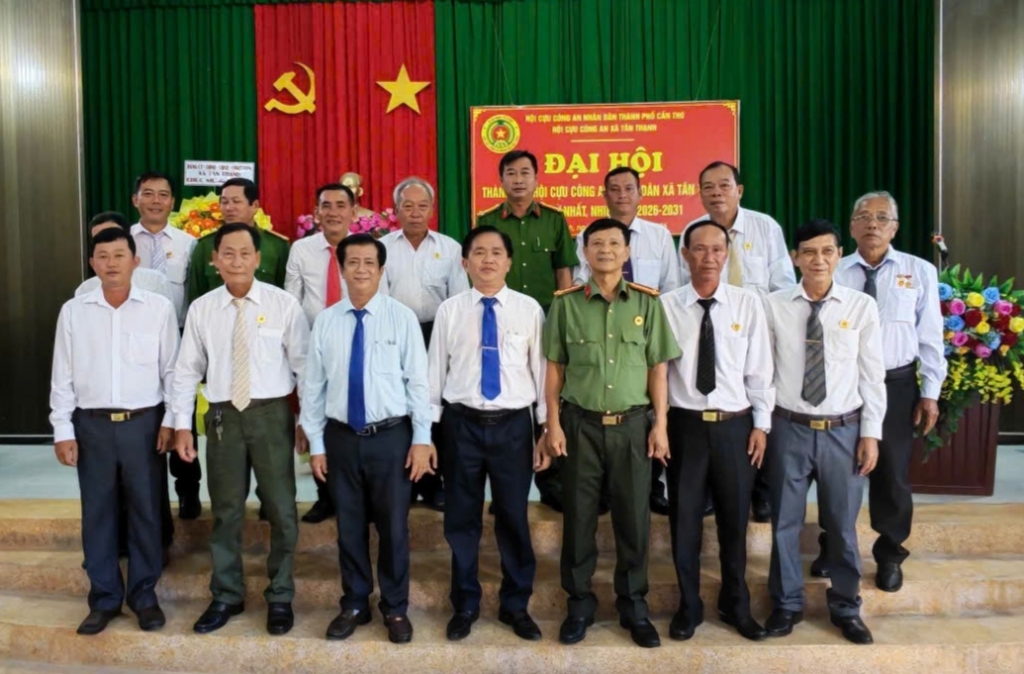 Cần Thơ: Thành lập Hội Cựu CAND xã Tân Thạnh, nhiệm kỳ 2026 - 2031