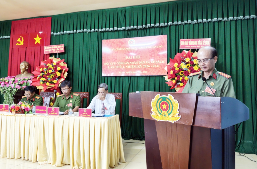 Cần Thơ: Thành lập Hội Cựu CAND xã Kế Sách, nhiệm kỳ 2026   2031