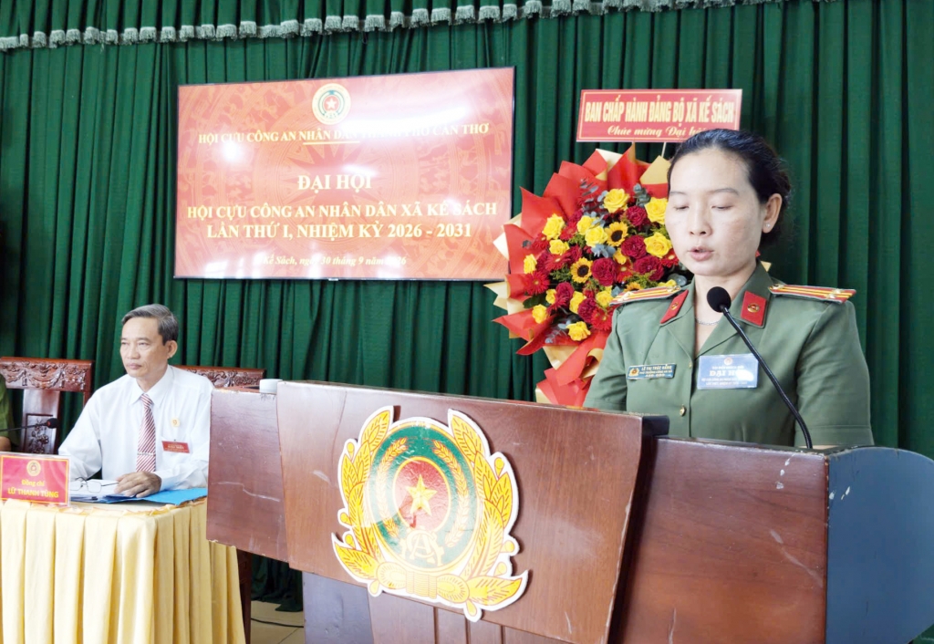 Cần Thơ: Thành lập Hội Cựu CAND xã Kế Sách, nhiệm kỳ 2026   2031