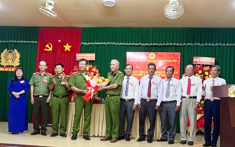 Cần Thơ: Thành lập Hội Cựu CAND xã Kế Sách, nhiệm kỳ 2026 - 2031