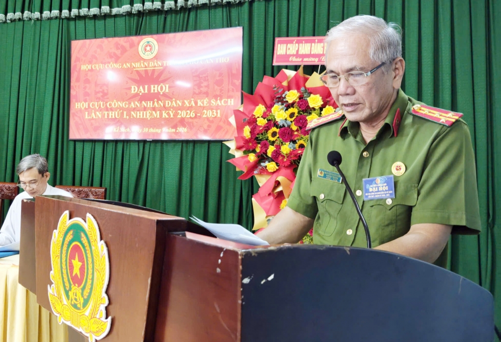 Cần Thơ: Thành lập Hội Cựu CAND xã Kế Sách, nhiệm kỳ 2026   2031