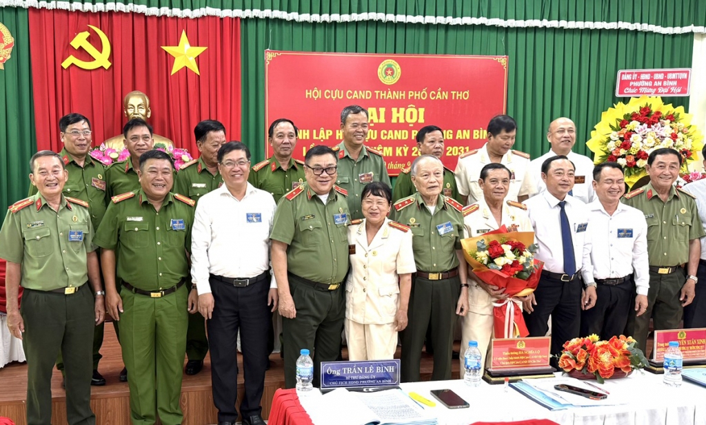 Cần Thơ: Thành lập Hội Cựu CAND phường An Bình, nhiệm kỳ 2026 - 2031