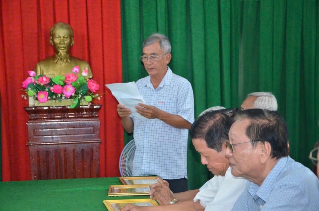 Hội Cựu CAND tỉnh Đồng Tháp họp mặt mừng thọ hội viên cao tuổi