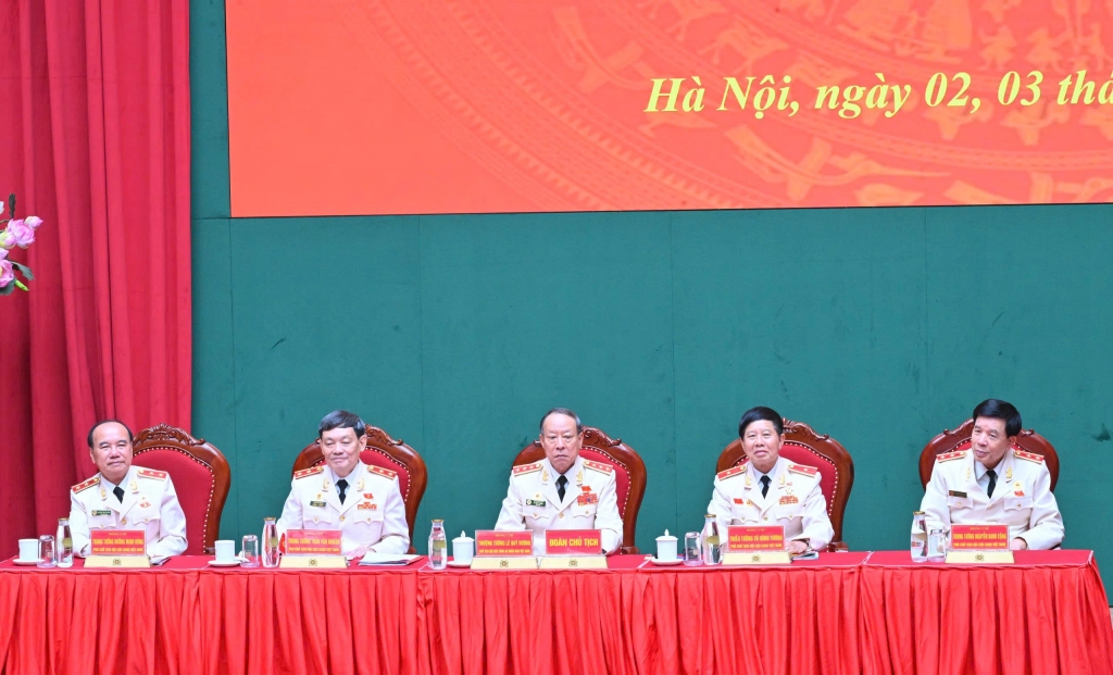 Khai mạc phiên thứ nhất Đại hội đại biểu toàn quốc Hội Cựu CAND Việt Nam lần thứ II