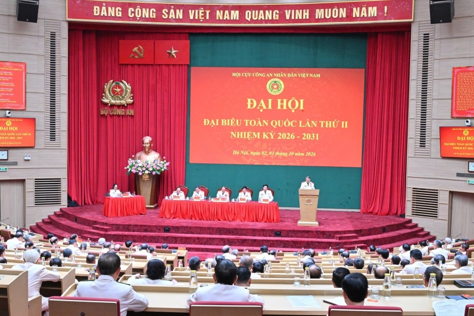 Khai mạc phiên thứ nhất Đại hội đại biểu toàn quốc Hội Cựu CAND Việt Nam lần thứ II