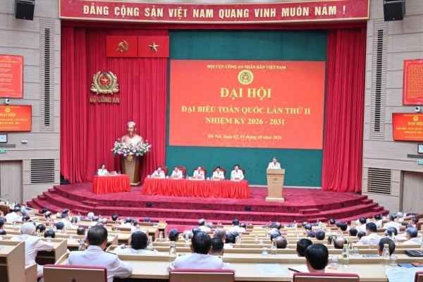 Khai mạc phiên thứ nhất Đại hội đại biểu toàn quốc Hội Cựu CAND Việt Nam lần thứ II