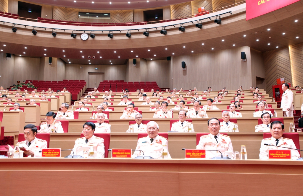 Khai mạc phiên thứ nhất Đại hội đại biểu toàn quốc Hội Cựu CAND Việt Nam lần thứ II