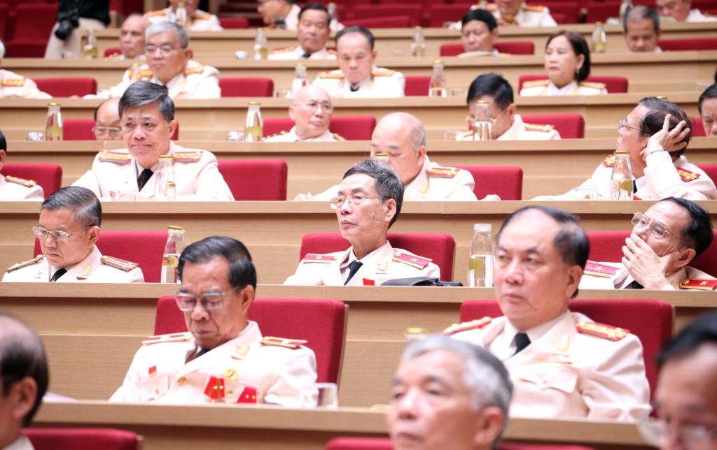 Khai mạc phiên thứ nhất Đại hội đại biểu toàn quốc Hội Cựu CAND Việt Nam lần thứ II