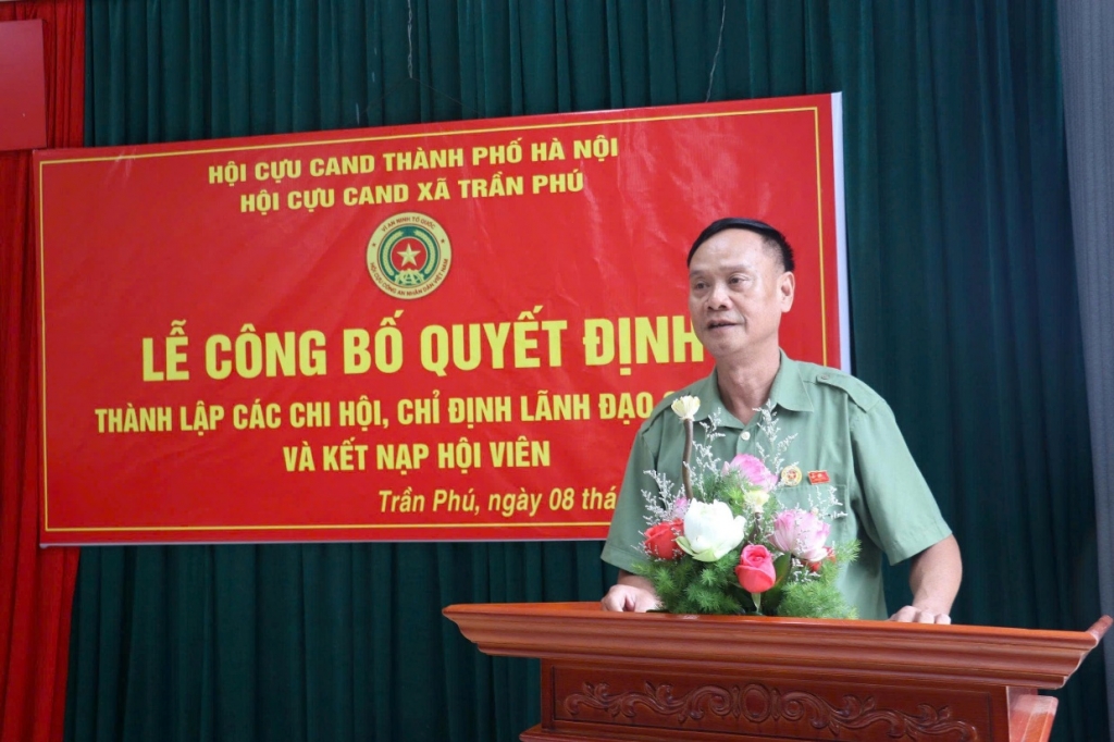 Nòng cốt xây dựng hệ thống chính trị cơ sở: Dấu ấn và bản lĩnh hội viên cựu CAND