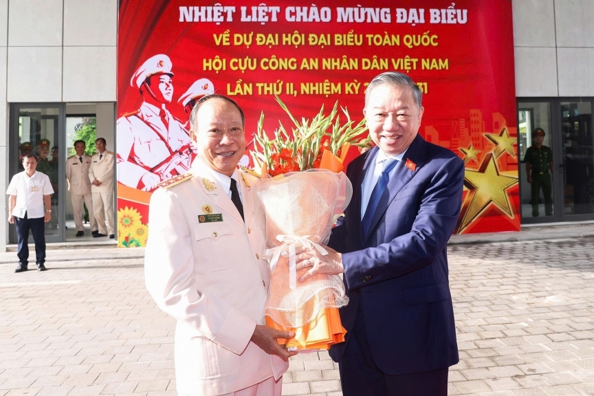 Tổng Bí thư, Chủ tịch nước Tô Lâm dự Đại hội đại biểu toàn quốc Hội Cựu CAND Việt Nam lần thứ II