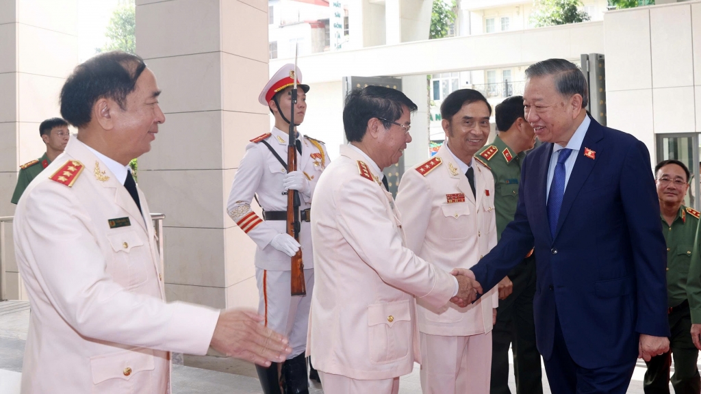 Tổng Bí thư, Chủ tịch nước Tô Lâm dự Đại hội đại biểu toàn quốc Hội Cựu CAND Việt Nam lần thứ II