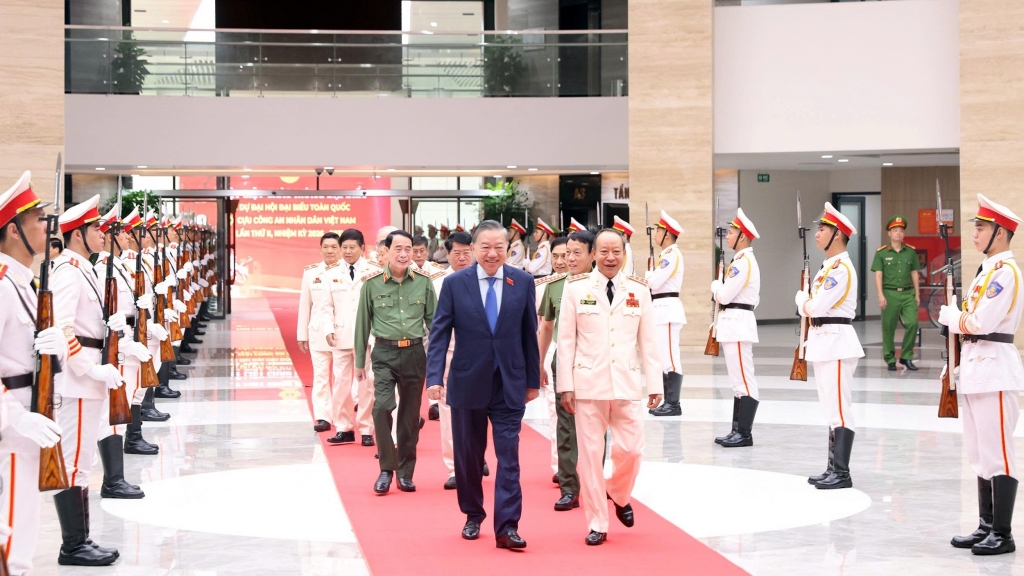 Tổng Bí thư, Chủ tịch nước Tô Lâm dự Đại hội đại biểu toàn quốc Hội Cựu CAND Việt Nam lần thứ II