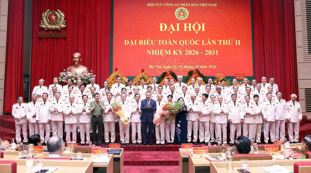Đại hội đại biểu toàn quốc Hội Cựu CAND Việt Nam lần thứ II, nhiệm kỳ 2026 - 2031
