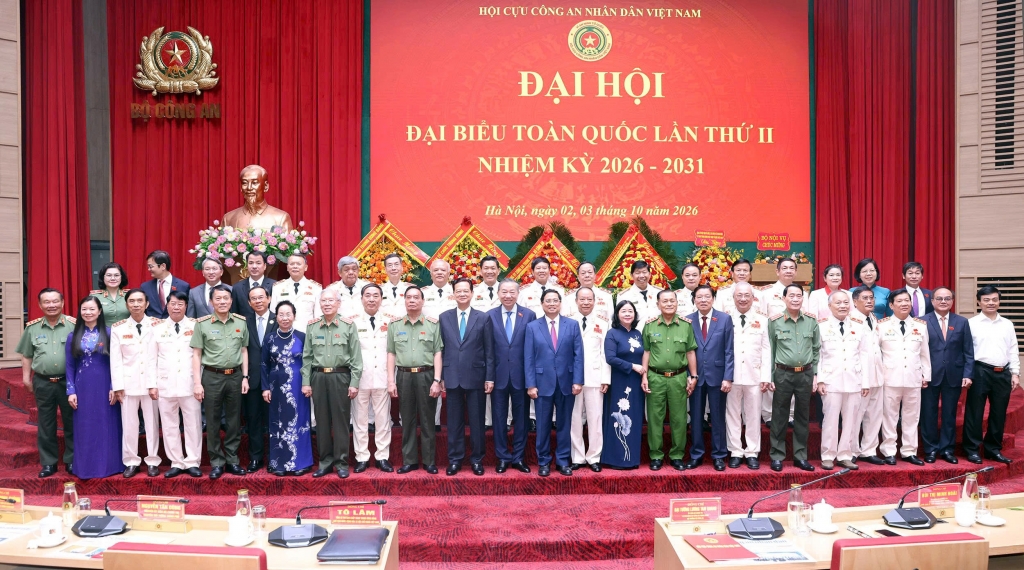 Đại hội đại biểu toàn quốc Hội Cựu CAND Việt Nam lần thứ II, nhiệm kỳ 2026 - 2031