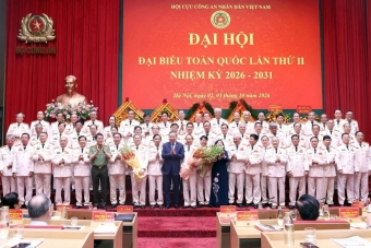 Đại hội Hội Cựu CAND Việt Nam lần thứ II: Khẳng định vị thế tổ chức quần chúng nòng cốt được Đảng, Nhà nước giao nhiệm vụ