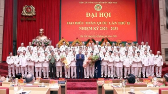 Đại hội Hội Cựu CAND Việt Nam lần thứ II: Khẳng định vị thế tổ chức quần chúng nòng cốt được Đảng, Nhà nước giao nhiệm vụ