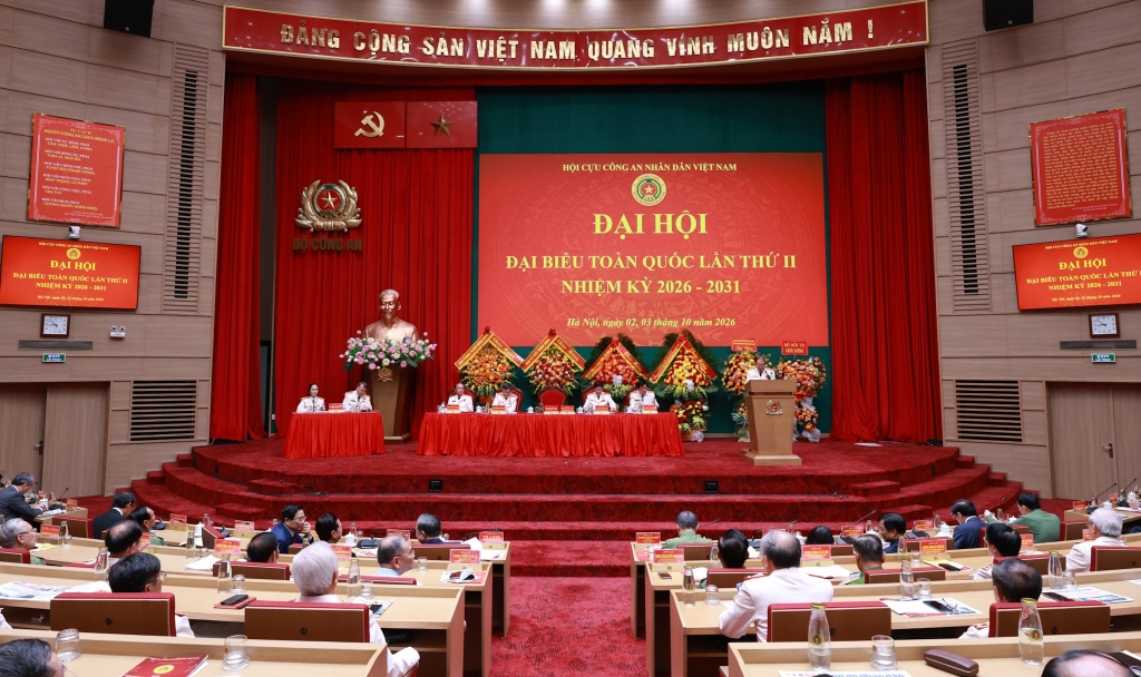 Đại hội đại biểu toàn quốc Hội Cựu CAND Việt Nam lần thứ II, nhiệm kỳ 2026 - 2031