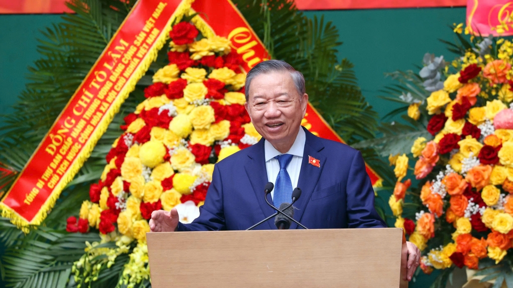Toàn văn phát biểu chỉ đạo của Tổng Bí thư, Chủ tịch nước Tô Lâm tại Đại hội Hội Cựu CAND Việt Nam lần thứ II