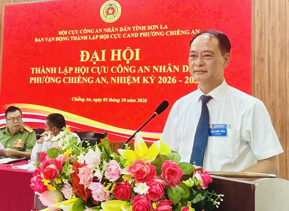 Sơn La: Thành lập Hội Cựu CAND phường Chiềng An, nhiệm kỳ 2026 - 2031