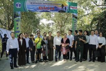 Hàng trăm nhà báo tham gia giải “Bước chân trên mây 2026’, sẵn sàng chinh phục đường đá cổ Pavi