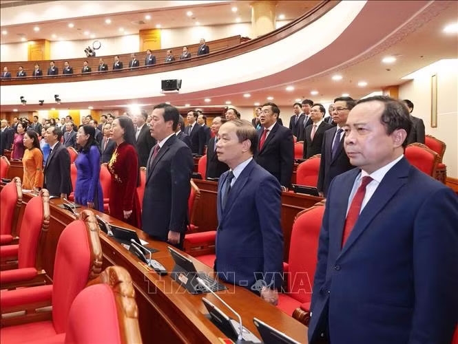 Khai mạc trọng thể Hội nghị lần thứ tư Ban Chấp hành Trung ương Đảng khóa XIV
