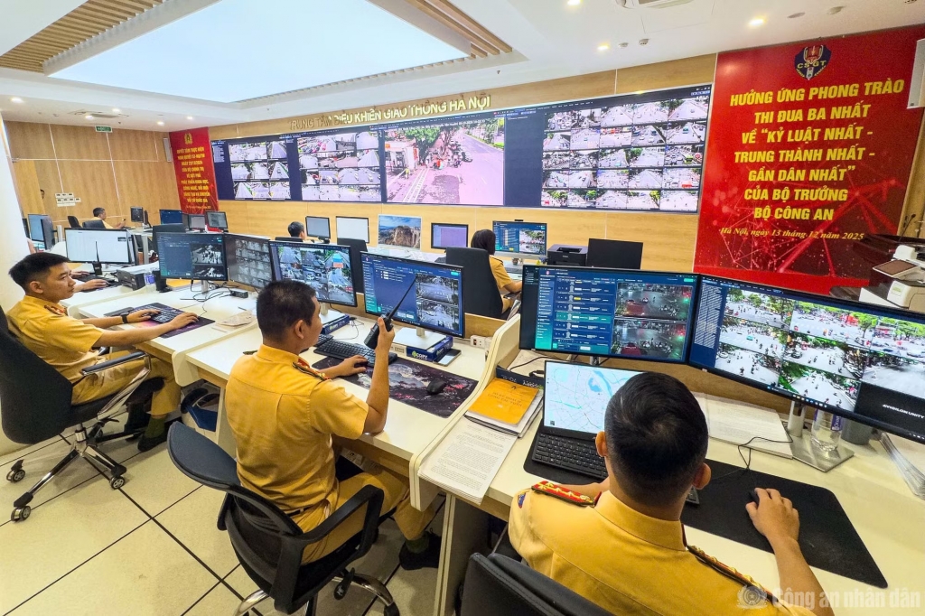 Công nghệ, dữ liệu số hỗ trợ điều hành giao thông Thủ đô