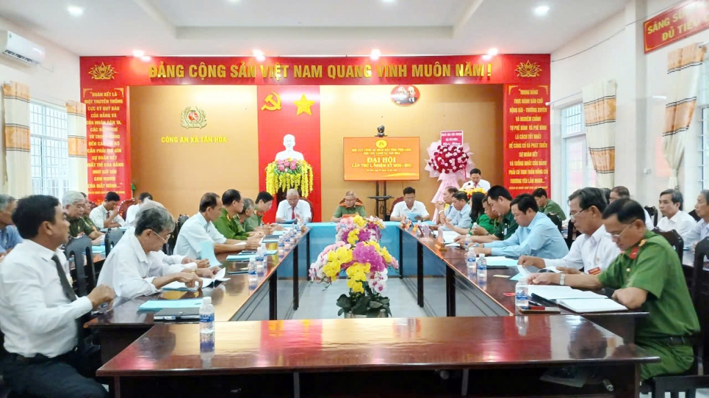 Vĩnh Long: Thành lập Hội Cựu CAND xã Tân Hòa, nhiệm kỳ 2026 - 2031