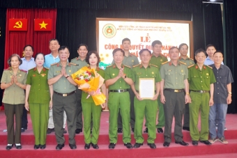 Hà Nội: Hội Cựu CAND phường Thanh Xuân sơ kết công tác quý III/2026 và kết nạp hội viên mới
