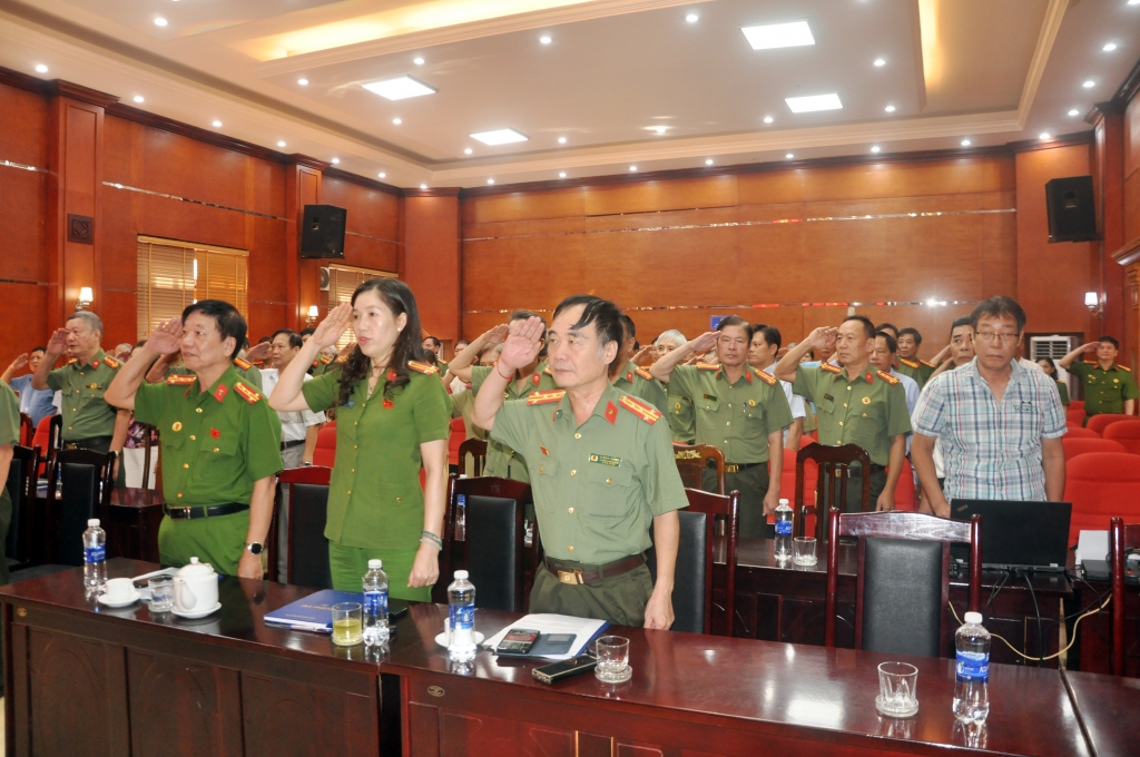 Hà Nội: Hội Cựu CAND phường Thanh Xuân sơ kết công tác quý III/2026 và kết nạp hội viên mới