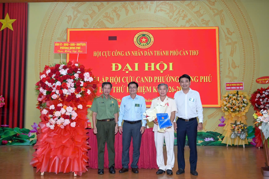 Cần Thơ: Thành lập Hội Cựu CAND phường Hưng Phú, nhiệm kỳ 2026 - 2031