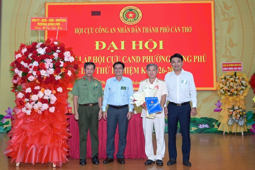 Cần Thơ: Thành lập Hội Cựu CAND phường Hưng Phú, nhiệm kỳ 2026 - 2031
