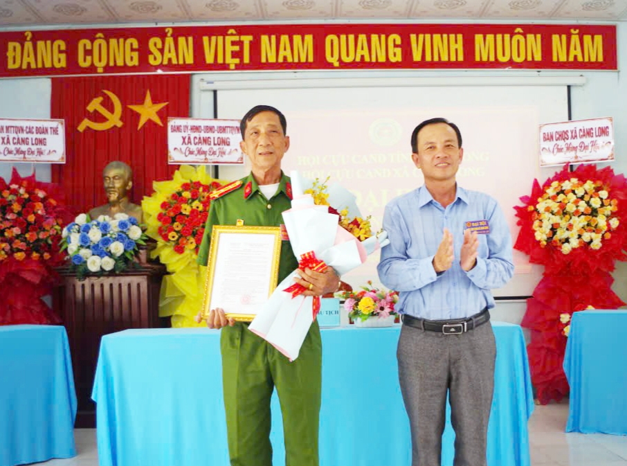 Vĩnh Long: Thành lập Hội Cựu CAND xã Càng Long, nhiệm kỳ 2026 - 2031