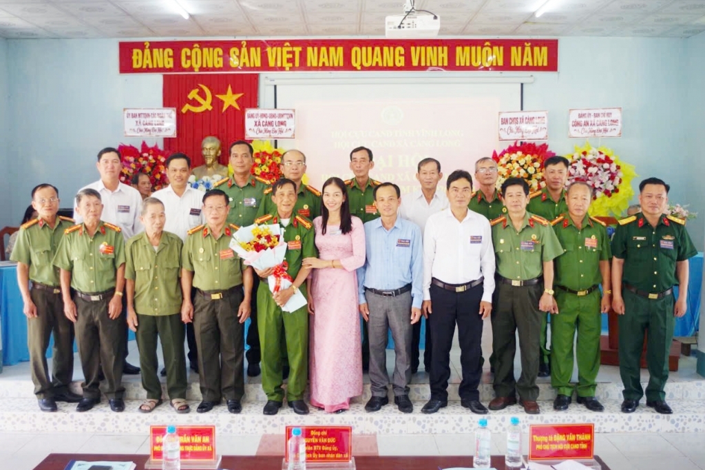 Vĩnh Long: Thành lập Hội Cựu CAND xã Càng Long, nhiệm kỳ 2026 - 2031