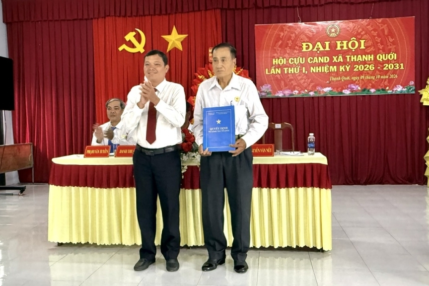 Cần Thơ: Thành lập Hội Cựu CAND xã Thạnh Quới, nhiệm kỳ 2026 - 2031