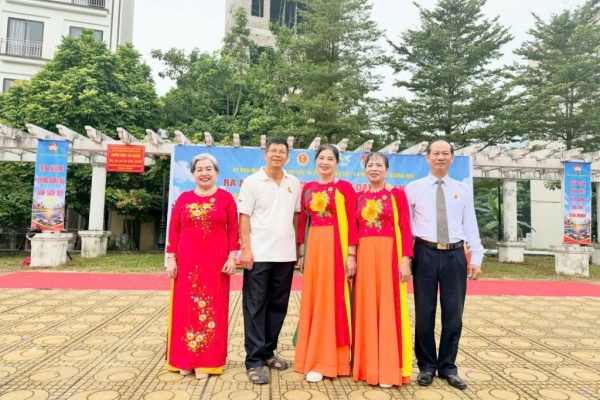 Hà Nội: Hội Cựu CAND phường Dương Nội tích cực nhân rộng các mô hình tự quản và Dân vận khéo