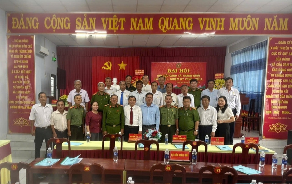 Cần Thơ: Thành lập Hội Cựu CAND xã Thạnh Quới, nhiệm kỳ 2026 - 2031