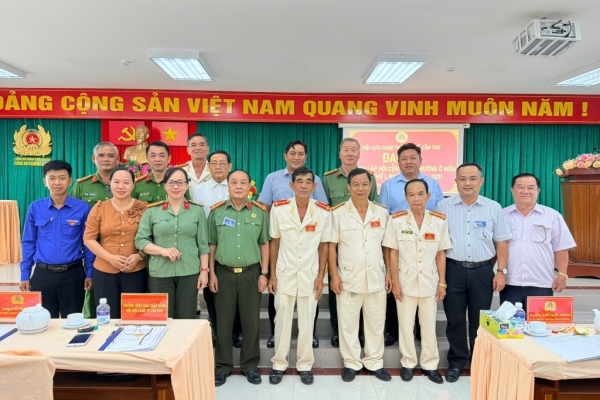 Cần Thơ: Thành lập Hội Cựu CAND phường Ô Môn, nhiệm kỳ 2026 - 2031